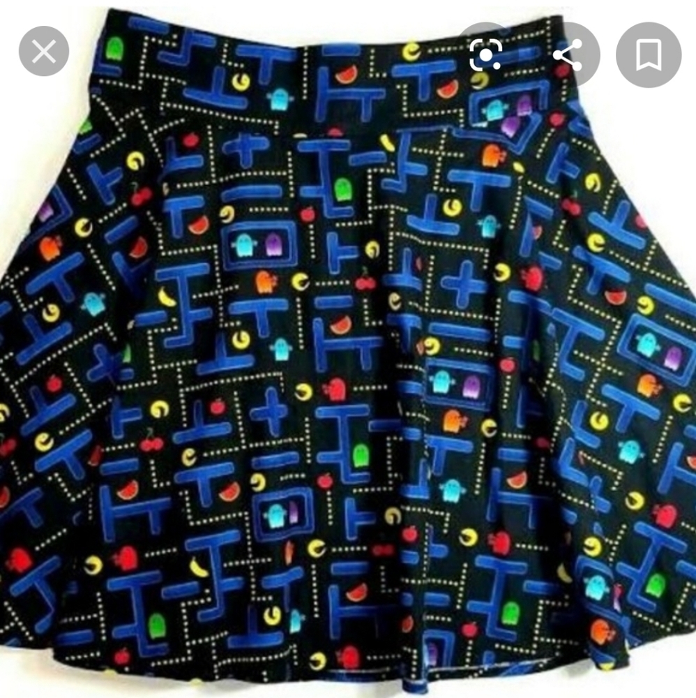 Retrolicious Pacman Skirt XS